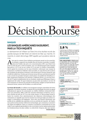 Cover of Decision Bourse