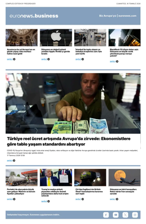 Cover of Euronews Business (Turkish) Compiled Editions