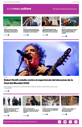 Cover of Euronews Culture and Sport (Spanish) Compiled Edition