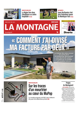 Cover of La Montagne (Montlucon)
