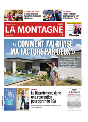 Cover of La Montagne (Moulins)