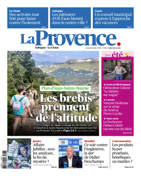 Cover of La Provence Aubagne-La Ciotat