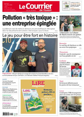Cover of Le Courrier de l’Ouest (Deux-Sevres)