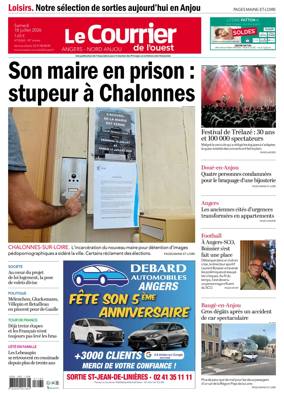 Cover of Le Courrier de l’Ouest (Nord Anjou)