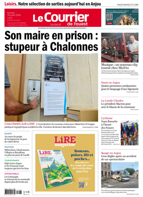 Cover of Le Courrier de l’Ouest (Saumur)