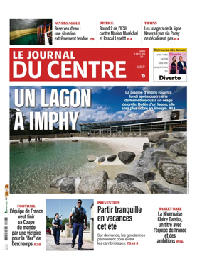Cover of Le Journal du Centre
