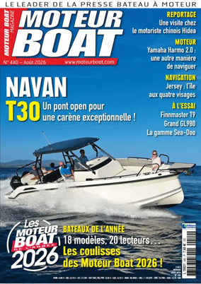 Cover of Moteur Boat Magazine