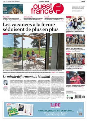 Cover of Ouest France (Orne)