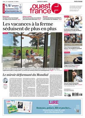 Cover of Ouest France (Pays d'Auge)