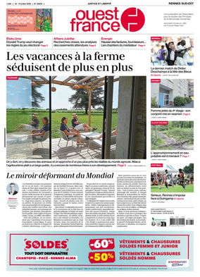 Cover of Ouest-France (Rennes Sud-Est)