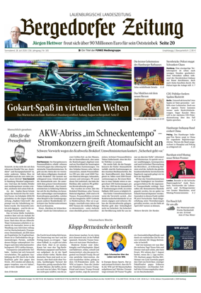 Cover of Bergedorfer Zeitung