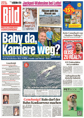 Cover of BILD Mecklenburg