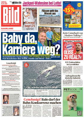 Cover of BILD Saarland