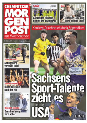 Cover of Chemnitzer Morgenpost