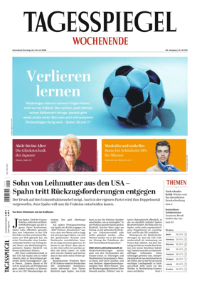 Cover of Der Tagesspiegel