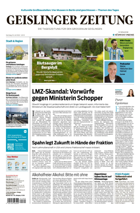 Cover of Geislinger Zeitung
