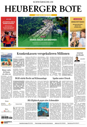 Cover of Heuberger Bote