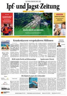 Cover of Ipf- und Jagst-Zeitung