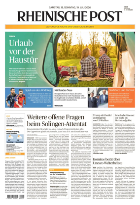 Cover of Rheinische Post - Wesel/Dinslaken