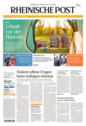 Cover of Rheinische Post - Xanten and Moers