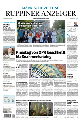 Cover of Ruppiner Anzeiger