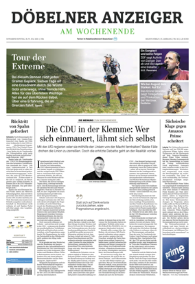 Cover of Sachsische Zeitung (Dobeln)