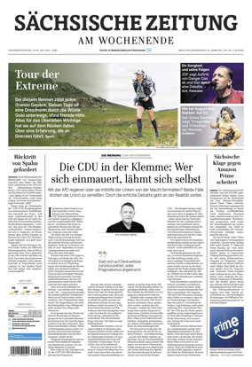 Cover of Sachsische Zeitung (Riesa & Grossenhain)