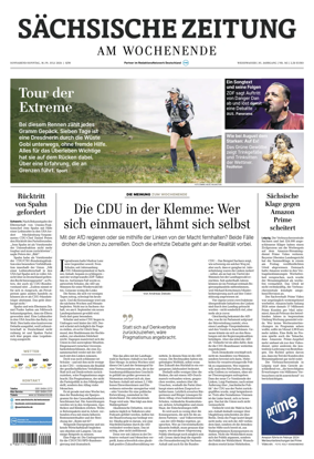 Cover of Sachsische Zeitung (Weiswasser)