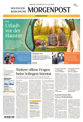 Cover of Solinger Bergische Morgenpost/Remscheid