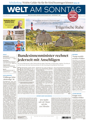 Cover of Welt am Sonntag