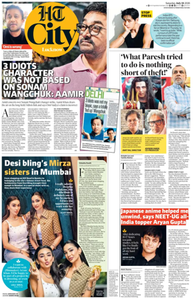 Cover of Hindustan Times (Lucknow) - Live