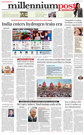 Cover of Millennium Post