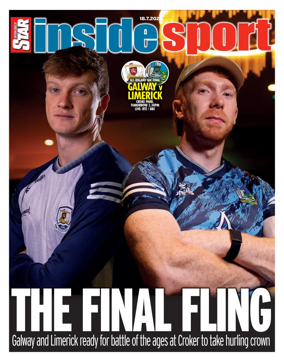 Cover of Irish Daily Star - Inside Sport