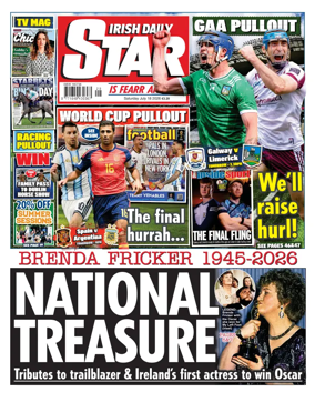 Cover of Irish Daily Star
