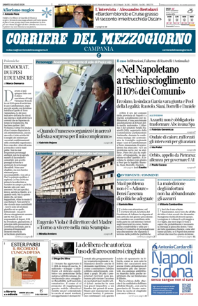 Cover of Corriere del Mezzogiorno (Campania)