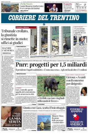Cover of Corriere del Trentino