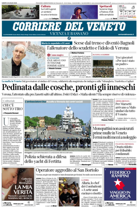 Cover of Corriere del Veneto (Vicenza e Bassano)