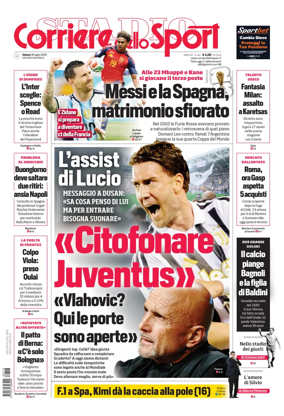 Cover of Corriere dello Sport (Nazionale)