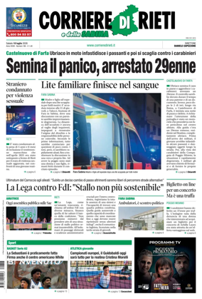 Cover of Corriere di Rieti