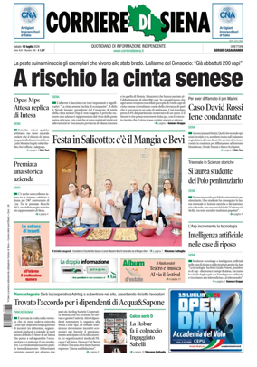 Cover of Corriere di Siena