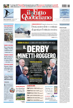 Cover of Il Fatto Quotidiano