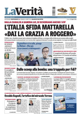 Cover of La Verita (Italia)