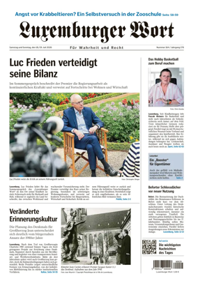 Cover of Luxemburger Wort