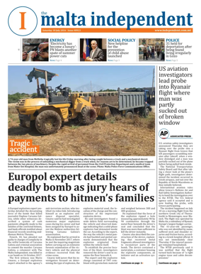 Cover of Malta Independent