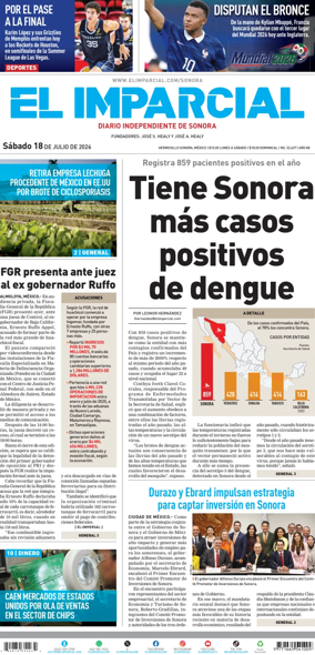 Cover of El Imparcial