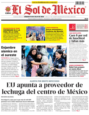 Cover of El Sol de Mexico