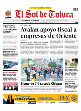 Cover of El Sol de Toluca