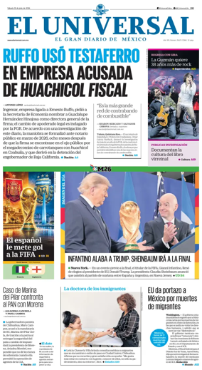 Cover of El Universal