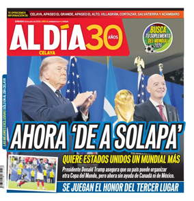 Cover of Periodico Al Dia (Celaya)