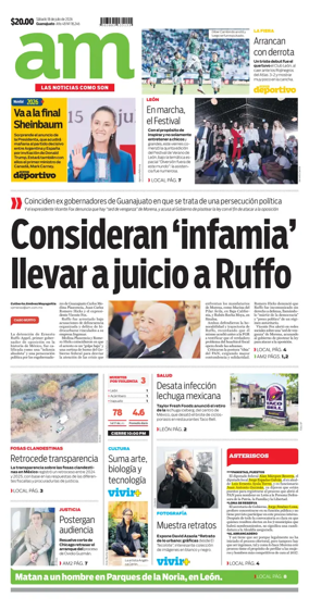Cover of Periodico AM (Leon)